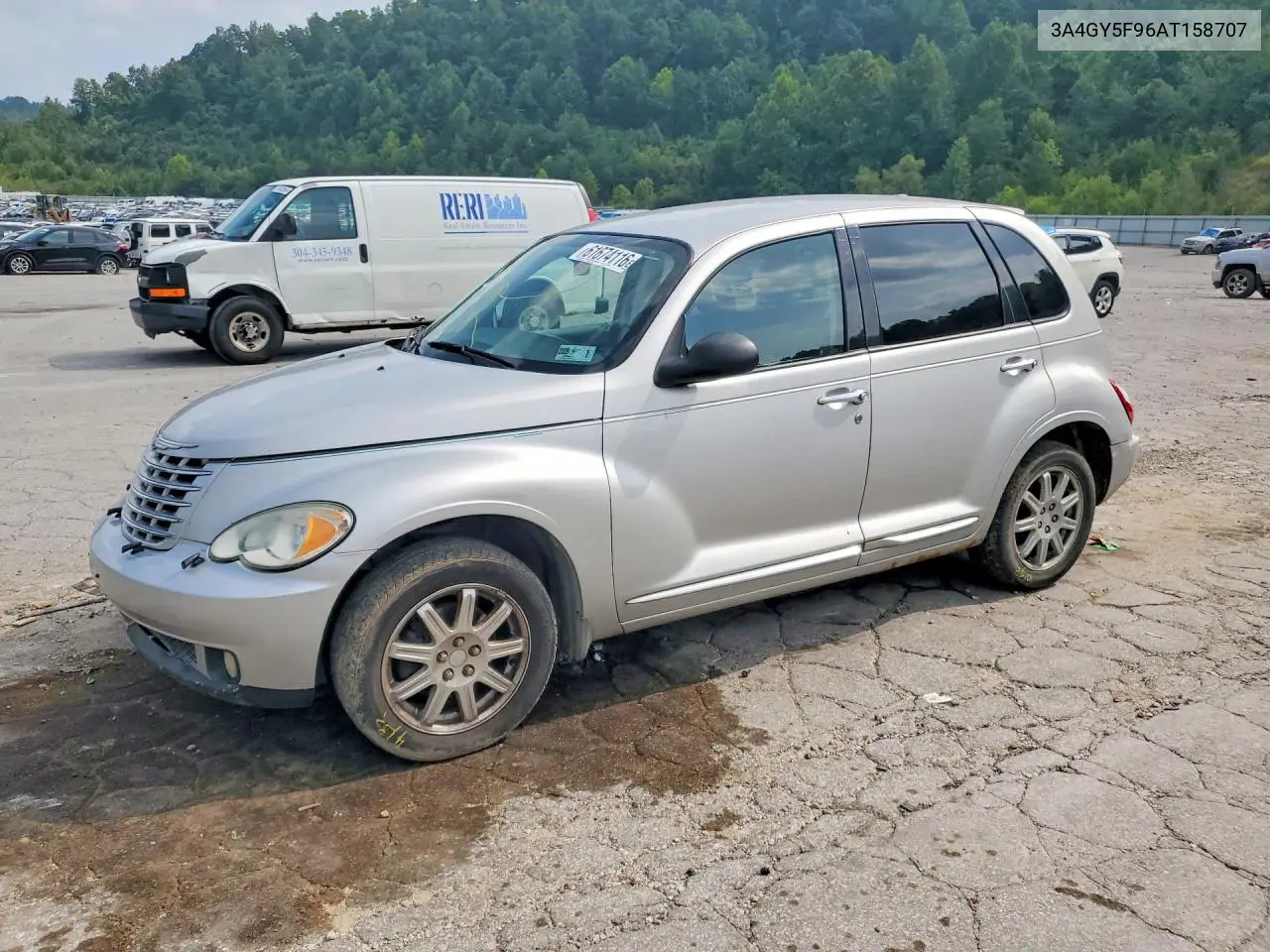 2010 Chrysler Pt Cruiser VIN: 3A4GY5F96AT158707 Lot: 61674116