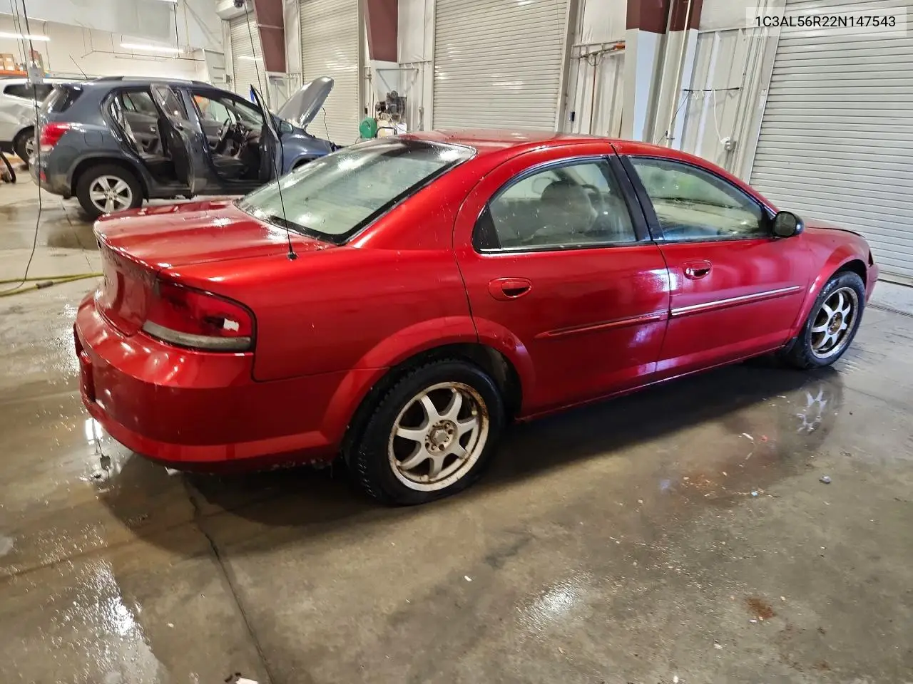 2002 Chrysler Sebring Lxi VIN: 1C3AL56R22N147543 Lot: 58057046