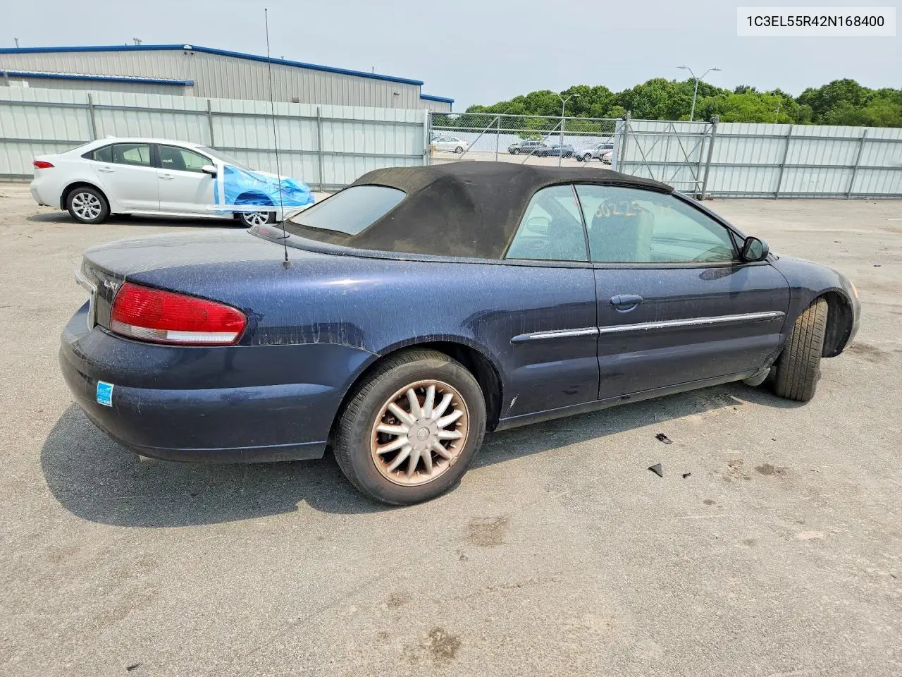 2002 Chrysler Sebring Lxi VIN: 1C3EL55R42N168400 Lot: 60225796