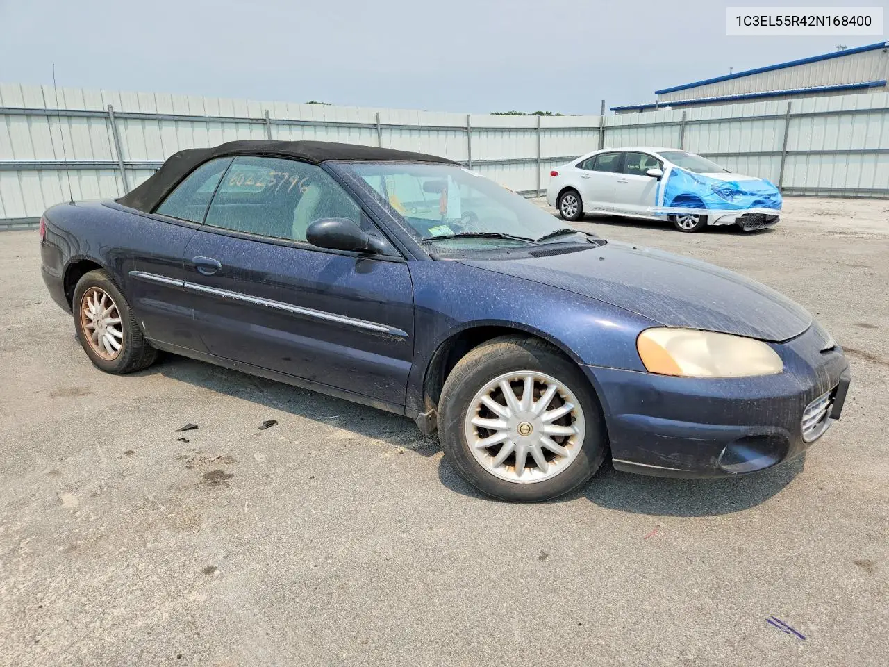 2002 Chrysler Sebring Lxi VIN: 1C3EL55R42N168400 Lot: 60225796