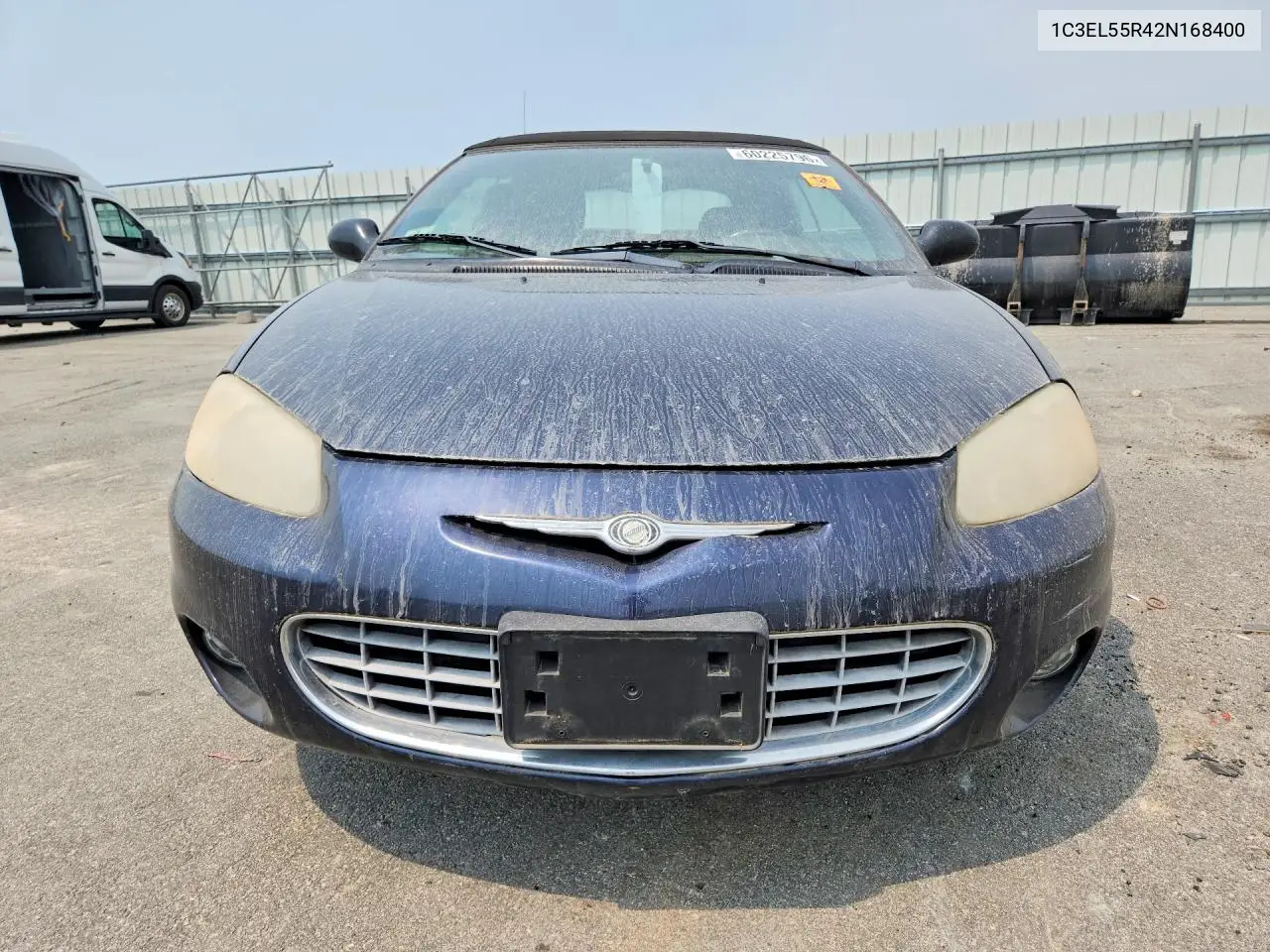 2002 Chrysler Sebring Lxi VIN: 1C3EL55R42N168400 Lot: 60225796