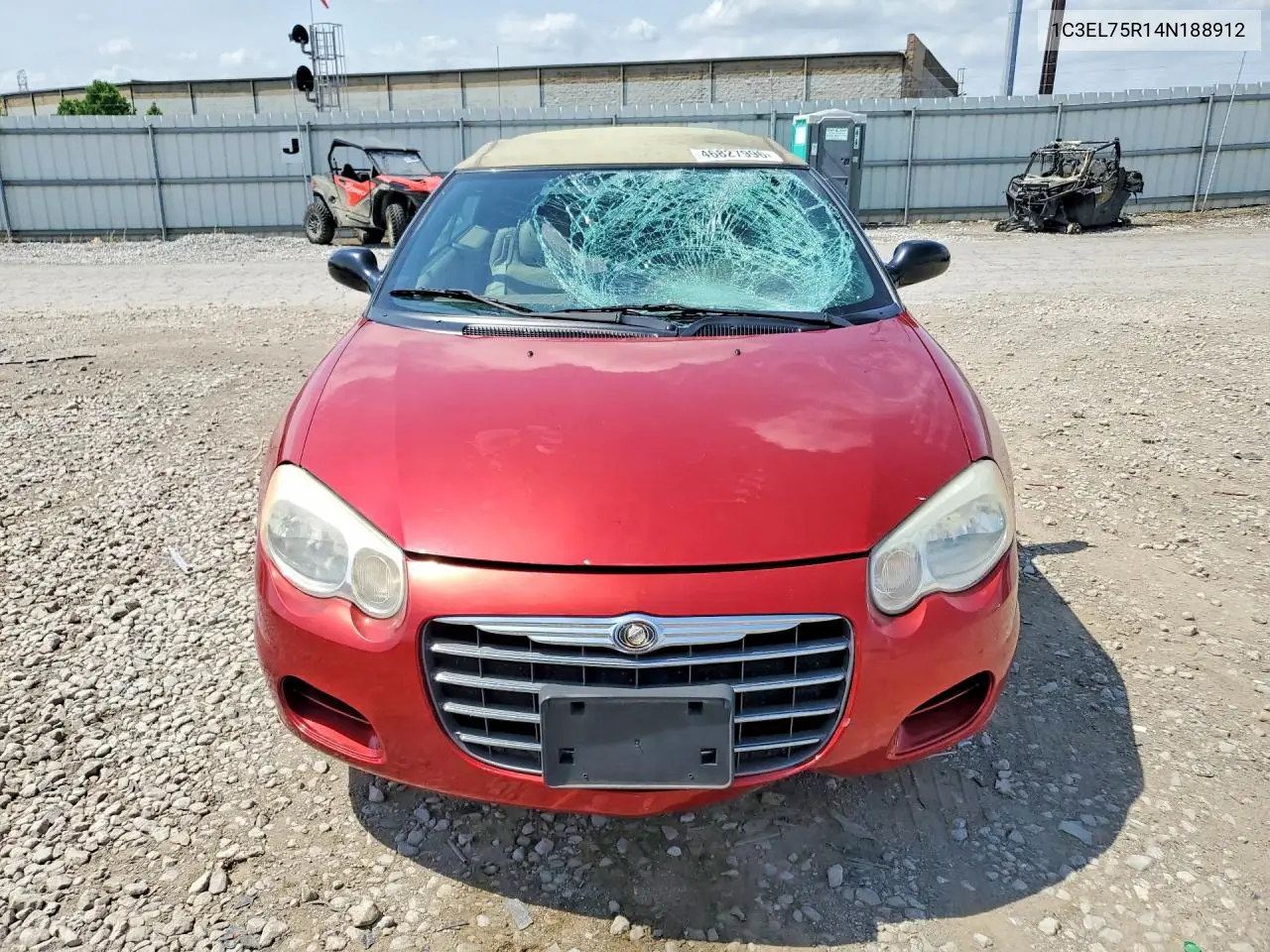 2004 Chrysler Sebring Gtc VIN: 1C3EL75R14N188912 Lot: 46827996