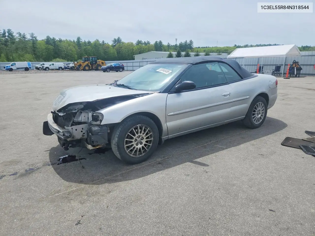 2004 Chrysler Sebring Lxi VIN: 1C3EL55R84N318544 Lot: 53846496