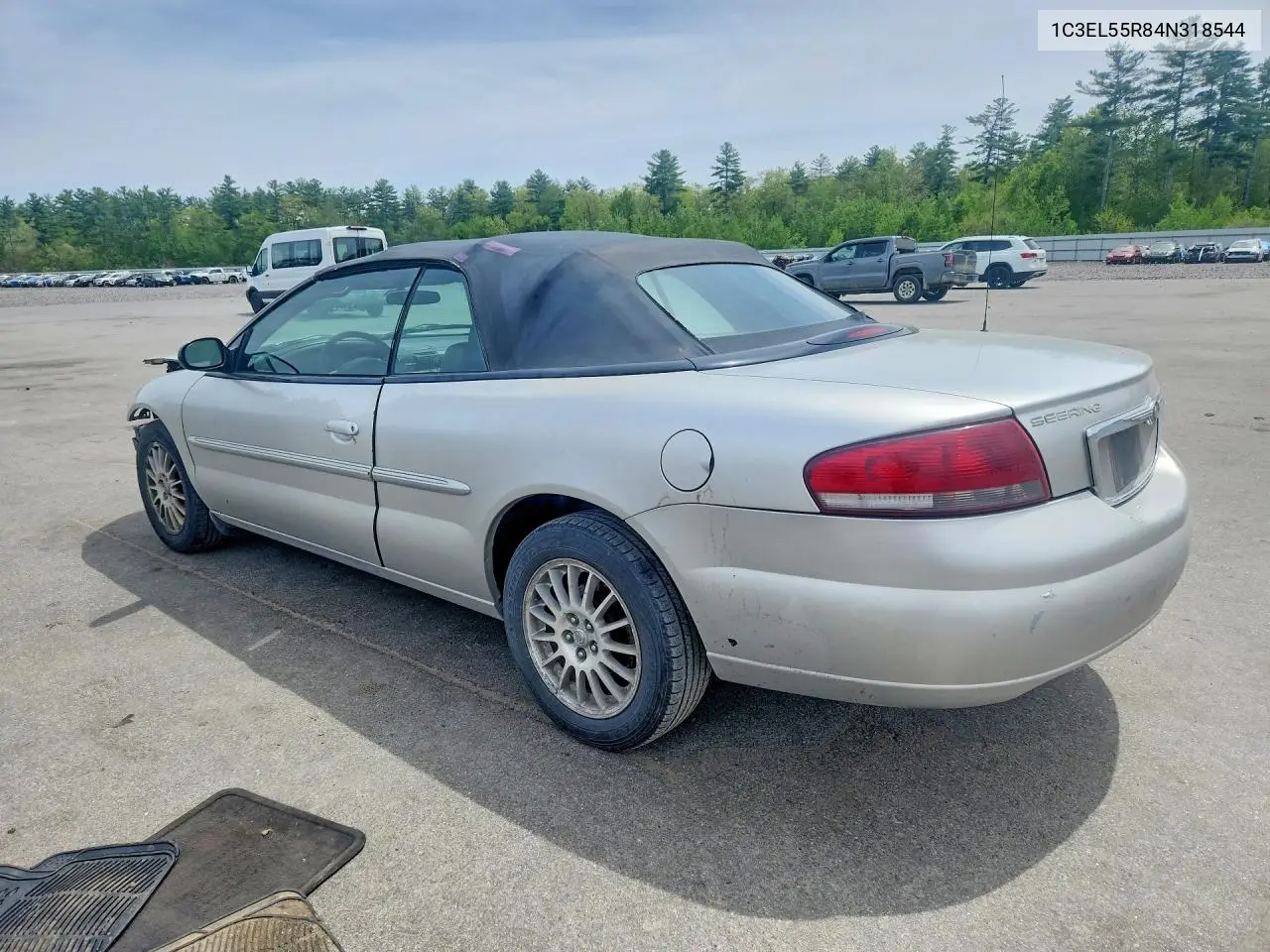 2004 Chrysler Sebring Lxi VIN: 1C3EL55R84N318544 Lot: 53846496