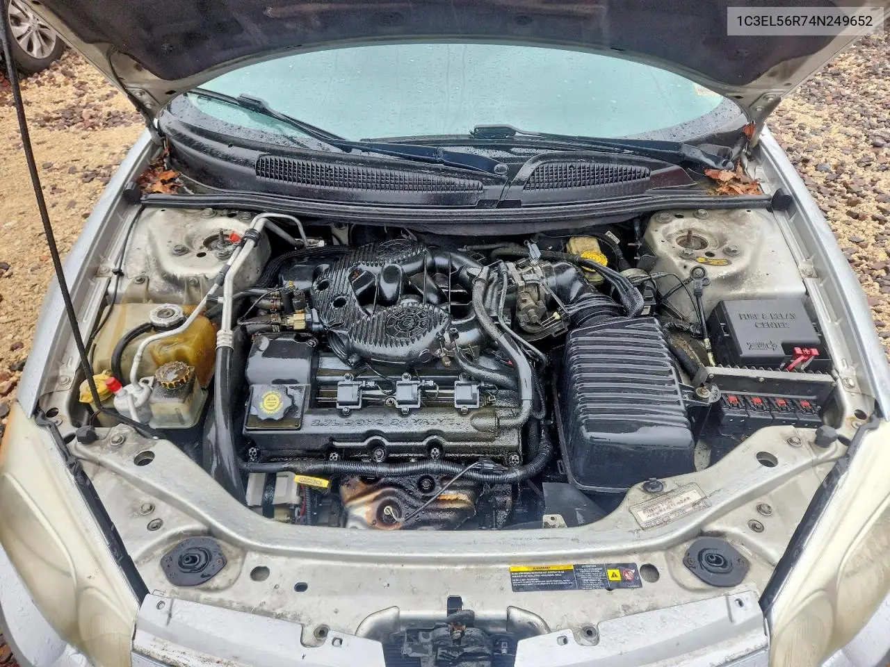 2004 Chrysler Sebring Lxi VIN: 1C3EL56R74N249652 Lot: 54206986