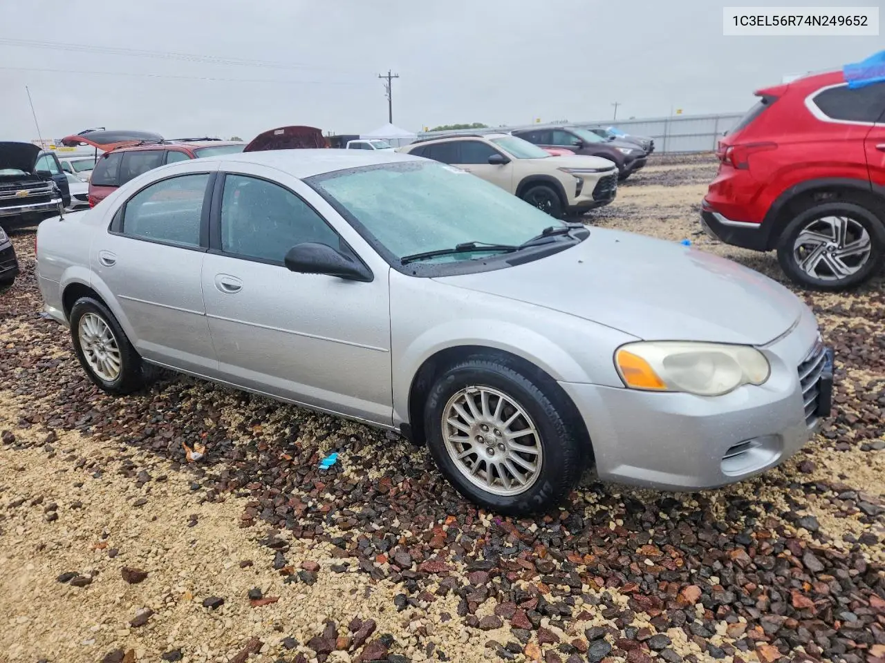 2004 Chrysler Sebring Lxi VIN: 1C3EL56R74N249652 Lot: 54206986
