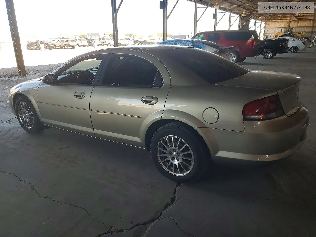 2004 Chrysler Sebring Lx VIN: 1C3EL46X34N274198 Lot: 56187766