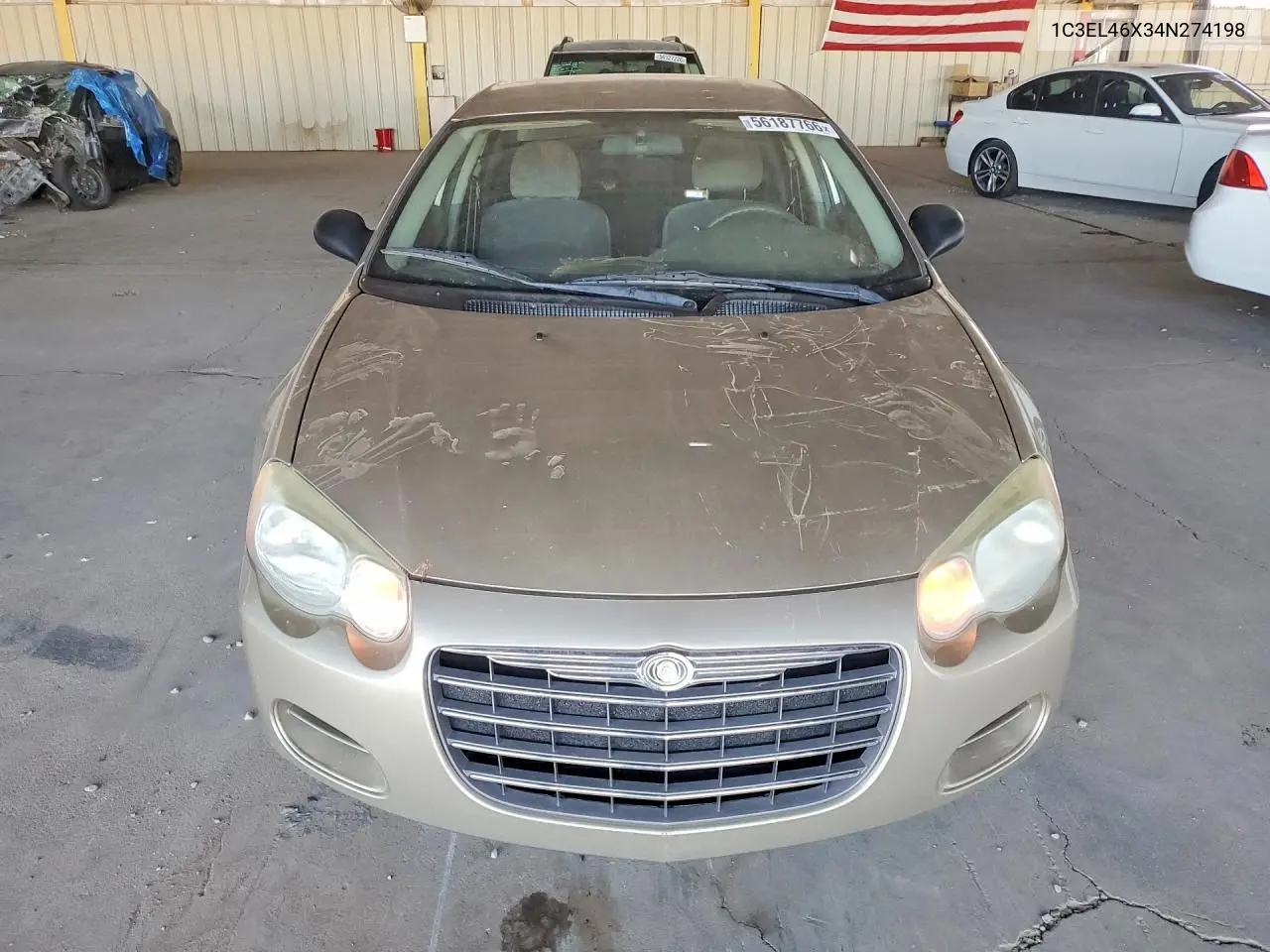2004 Chrysler Sebring Lx VIN: 1C3EL46X34N274198 Lot: 56187766