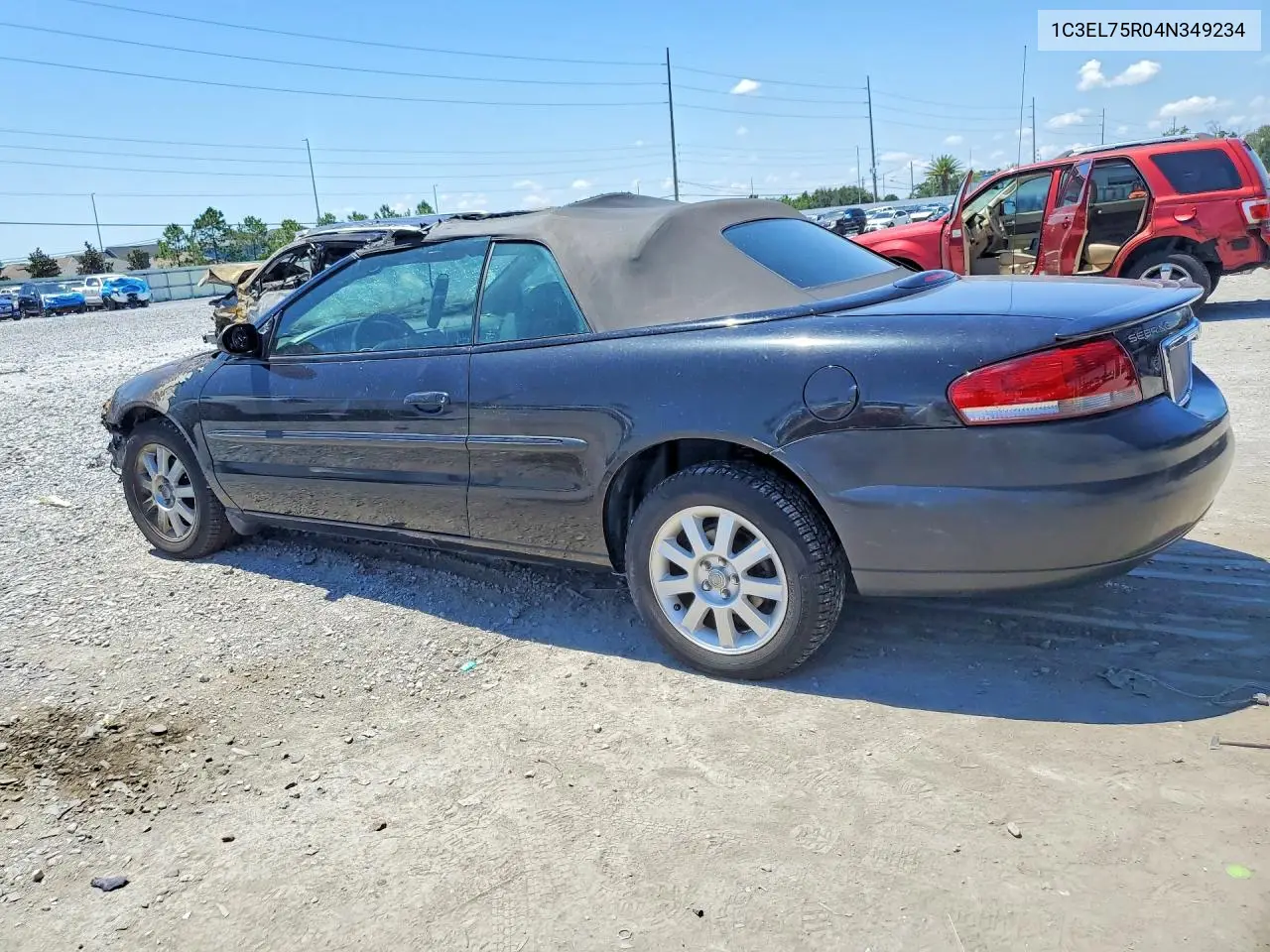 2004 Chrysler Sebring Gtc VIN: 1C3EL75R04N349234 Lot: 58509696