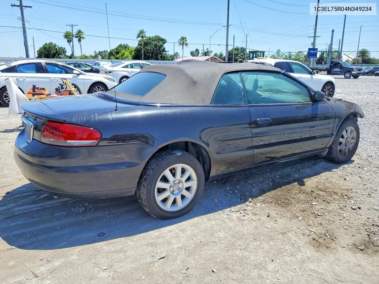 2004 Chrysler Sebring Gtc VIN: 1C3EL75R04N349234 Lot: 58509696