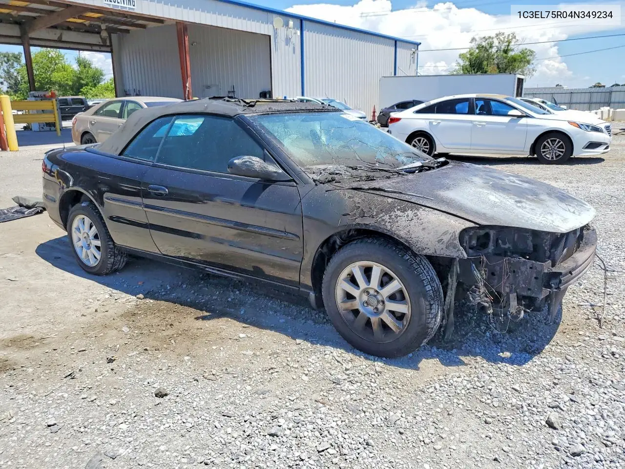 2004 Chrysler Sebring Gtc VIN: 1C3EL75R04N349234 Lot: 58509696