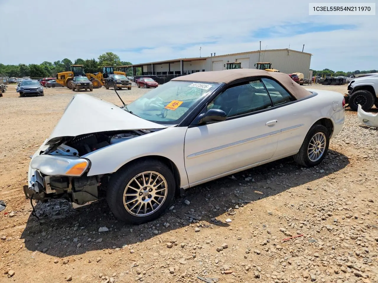 2004 Chrysler Sebring Lxi VIN: 1C3EL55R54N211970 Lot: 58725926