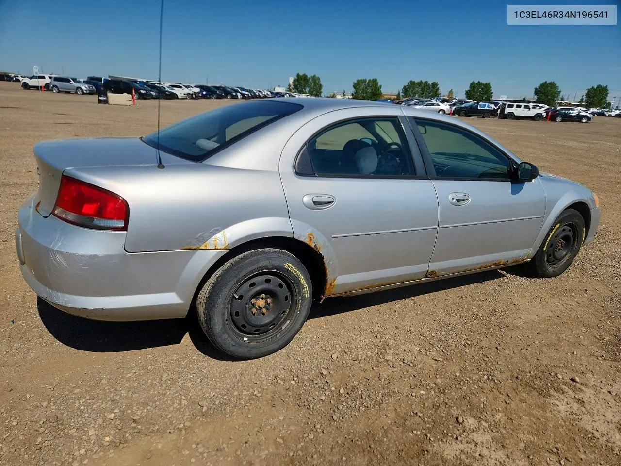 2004 Chrysler Sebring Lx VIN: 1C3EL46R34N196541 Lot: 61012436