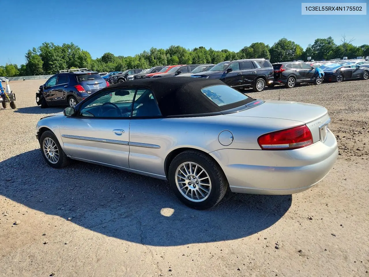 2004 Chrysler Sebring Lxi VIN: 1C3EL55RX4N175502 Lot: 61391876