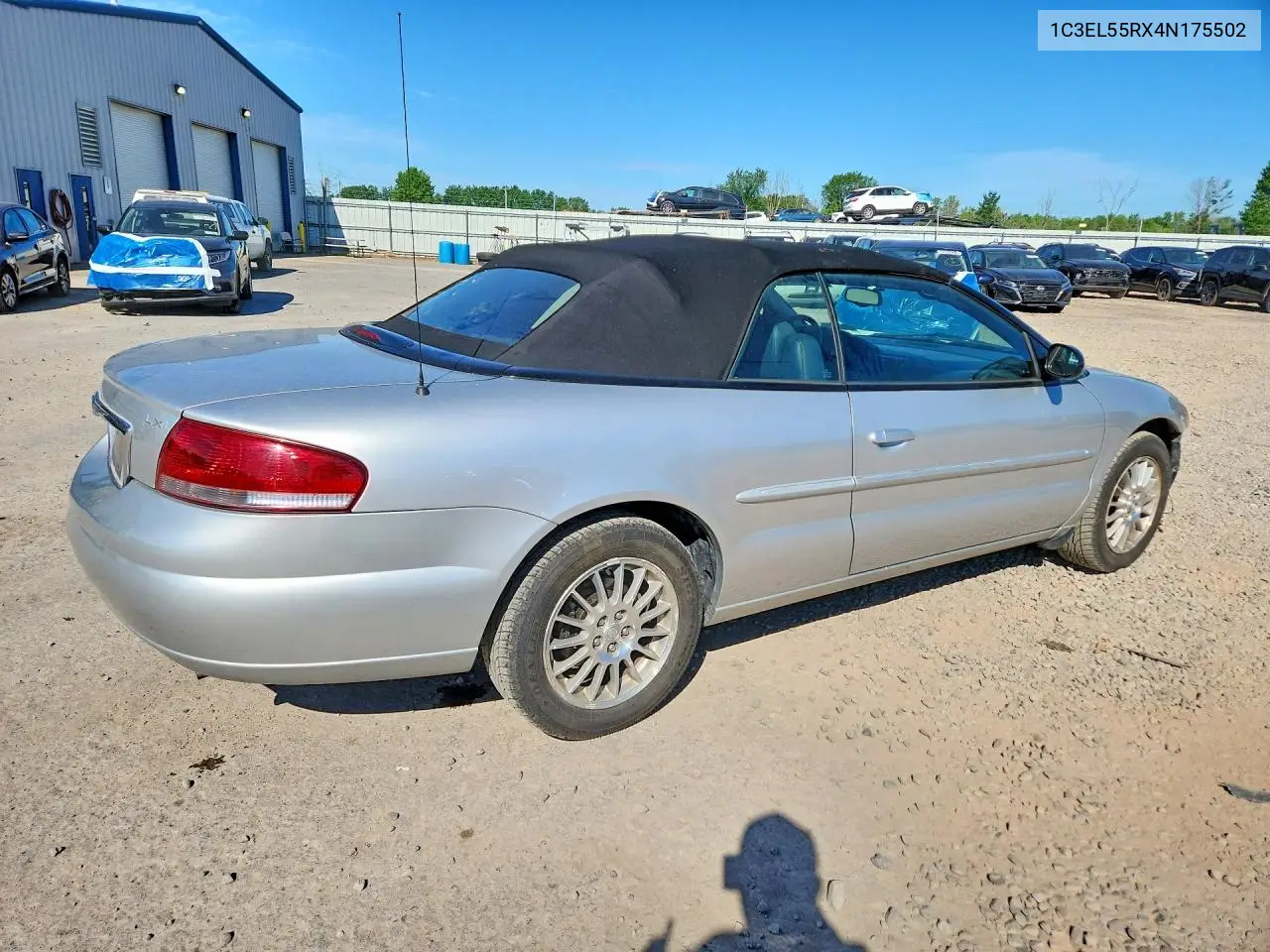 2004 Chrysler Sebring Lxi VIN: 1C3EL55RX4N175502 Lot: 61391876