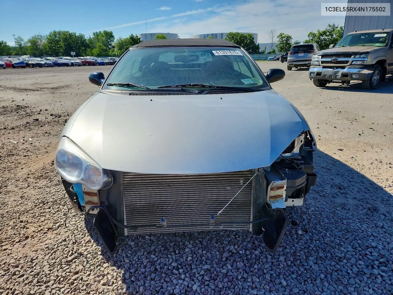 2004 Chrysler Sebring Lxi VIN: 1C3EL55RX4N175502 Lot: 61391876
