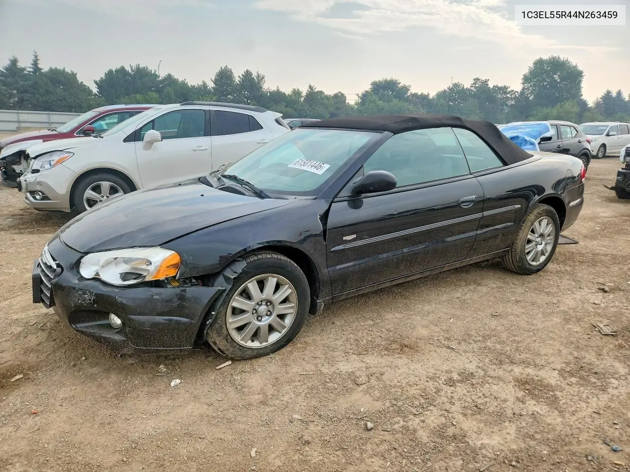 2004 Chrysler Sebring Lxi VIN: 1C3EL55R44N263459 Lot: 61501446