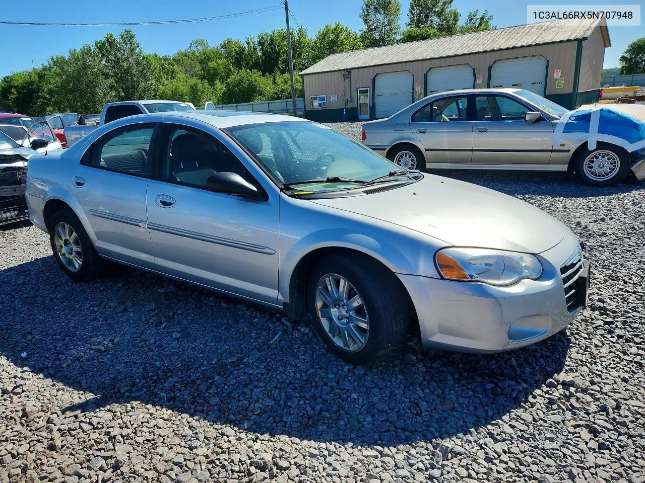 2005 Chrysler Sebring Limited VIN: 1C3AL66RX5N707948 Lot: 57131196