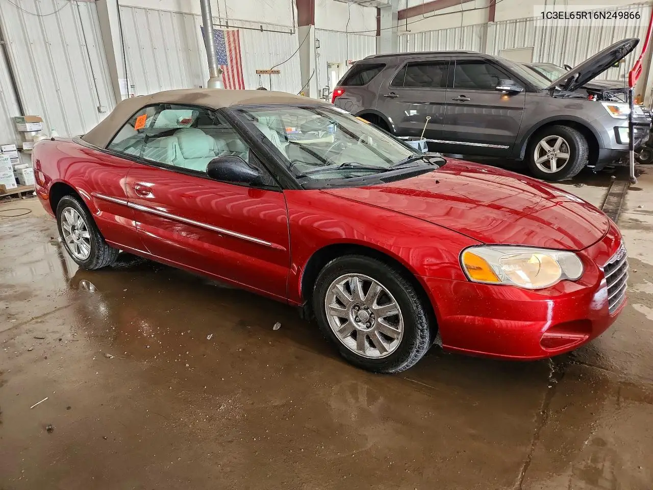 2006 Chrysler Sebring Limited VIN: 1C3EL65R16N249866 Lot: 41634936