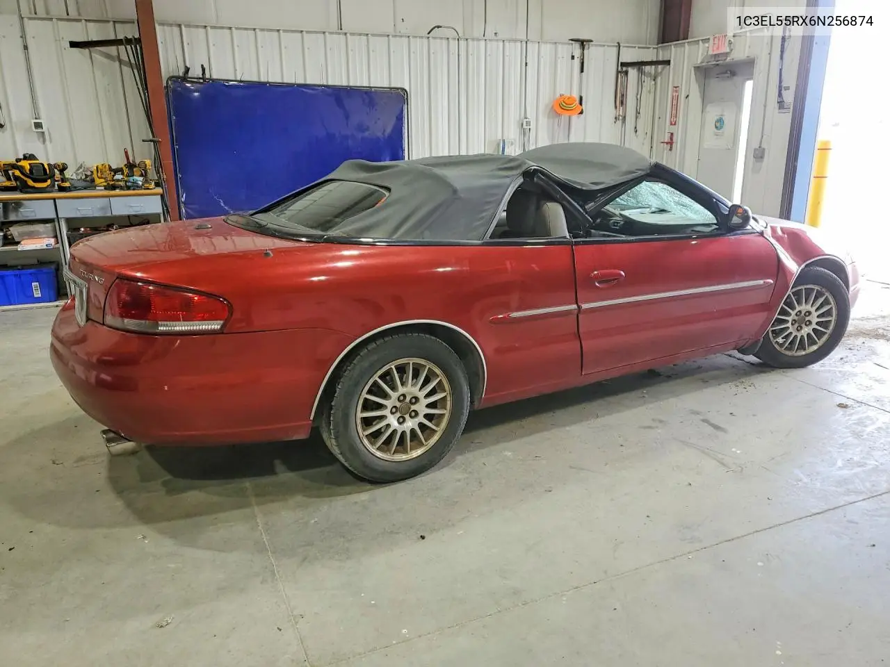 2006 Chrysler Sebring Touring VIN: 1C3EL55RX6N256874 Lot: 53971376