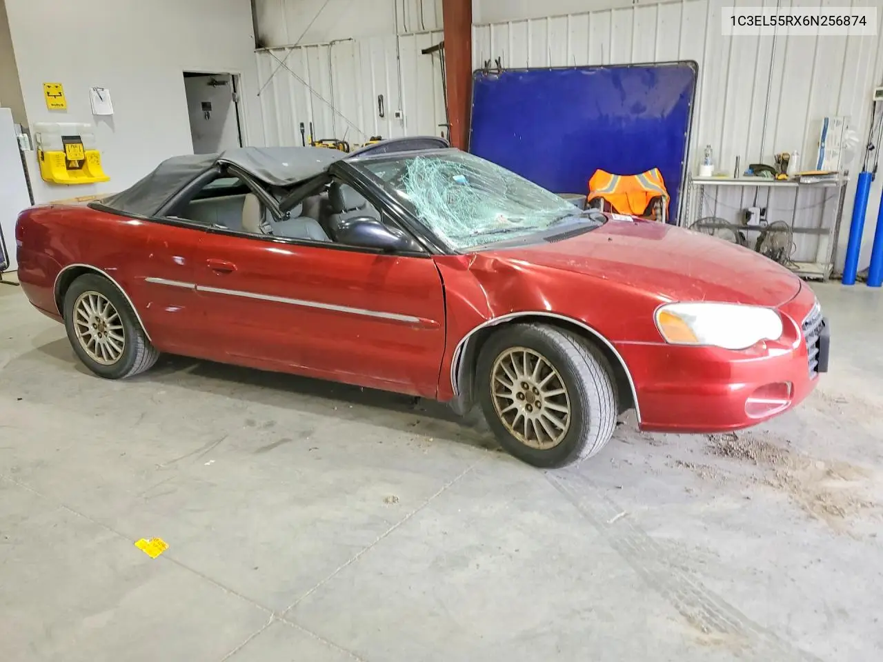 2006 Chrysler Sebring Touring VIN: 1C3EL55RX6N256874 Lot: 53971376