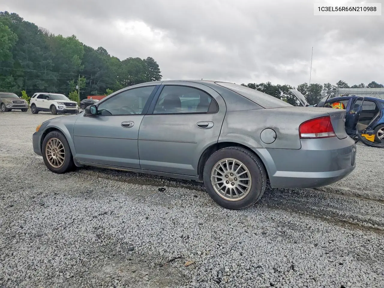 2006 Chrysler Sebring Touring VIN: 1C3EL56R66N210988 Lot: 57879656