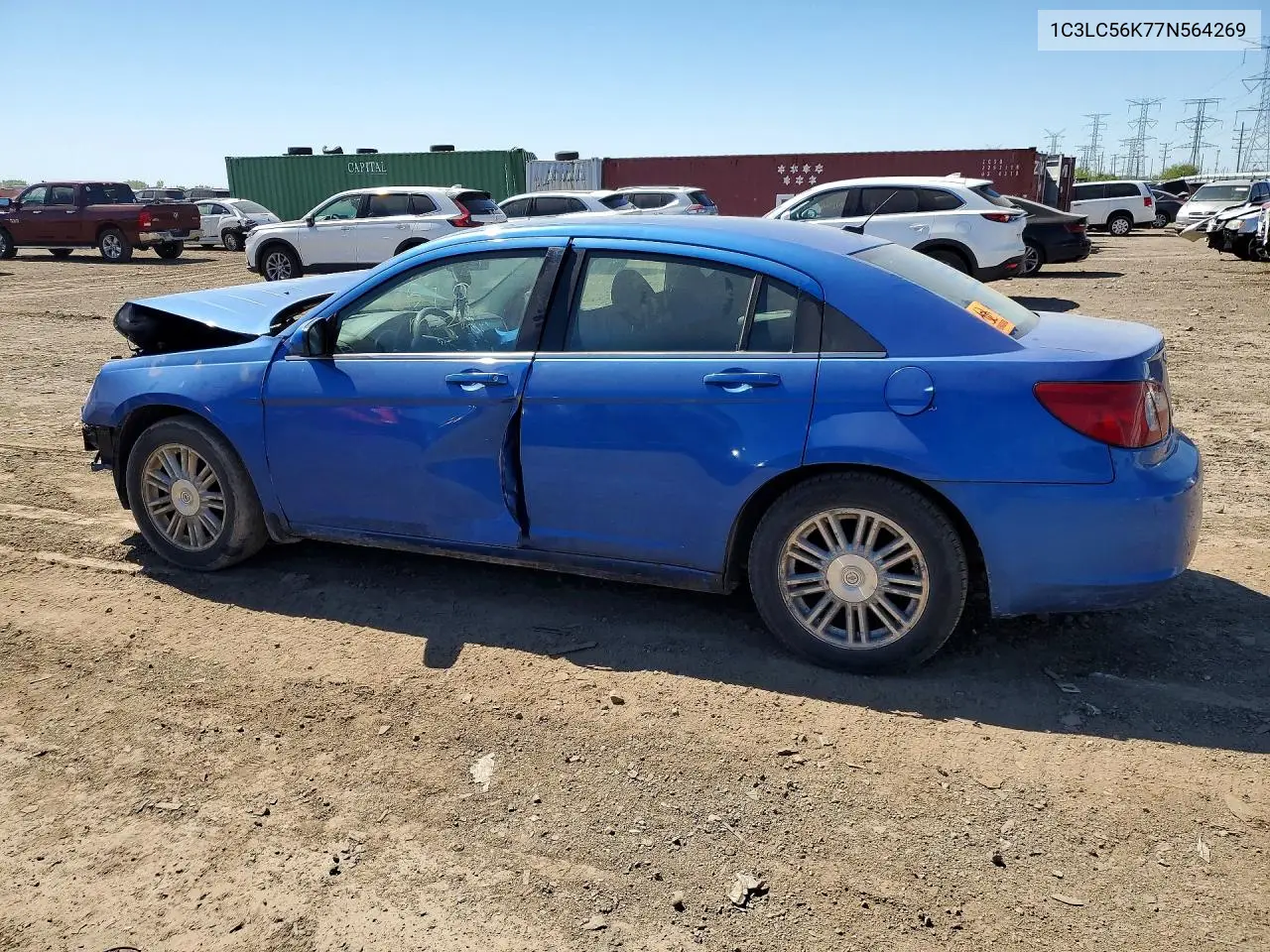 2007 Chrysler Sebring Touring VIN: 1C3LC56K77N564269 Lot: 52567056