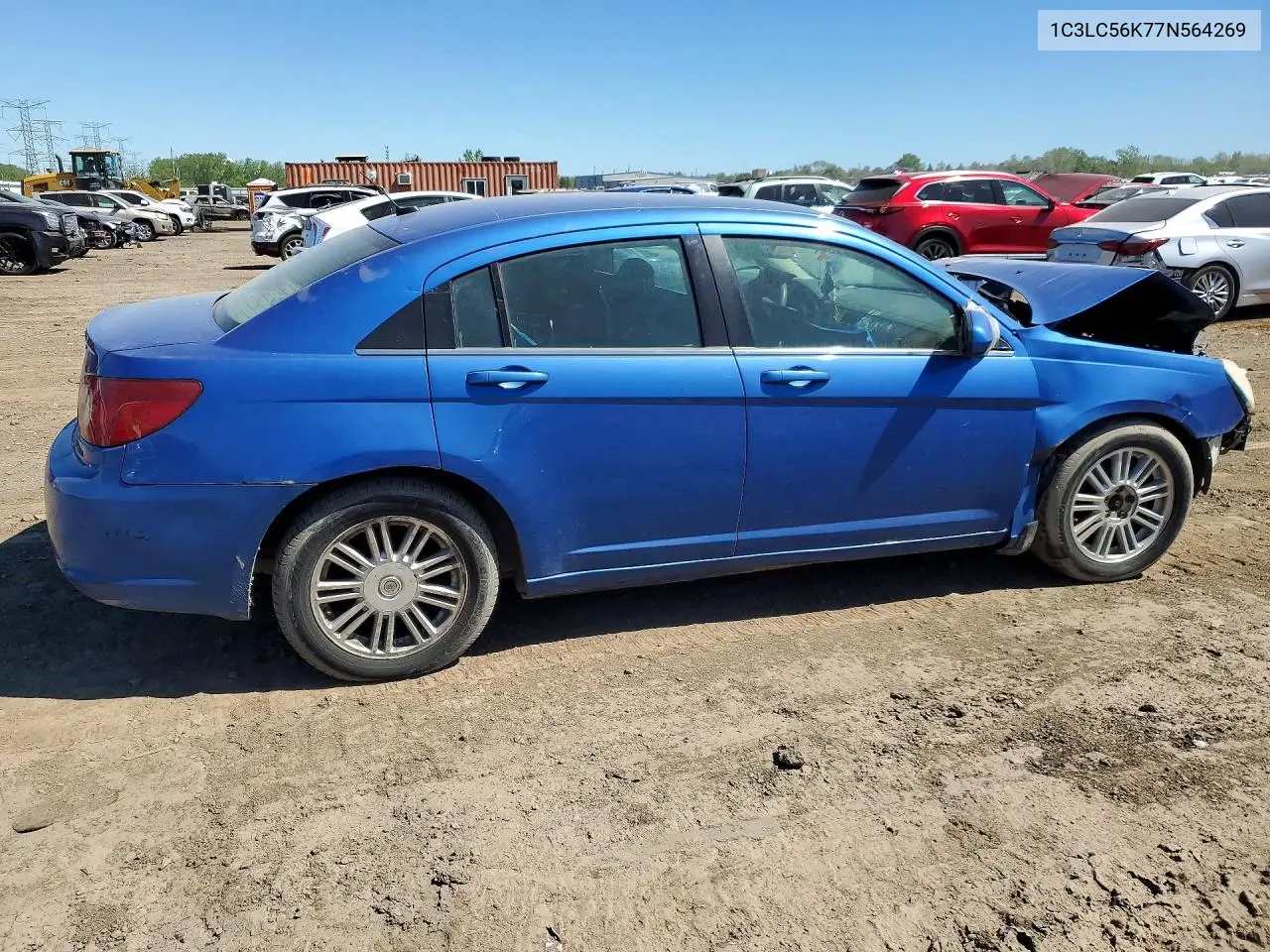 2007 Chrysler Sebring Touring VIN: 1C3LC56K77N564269 Lot: 52567056
