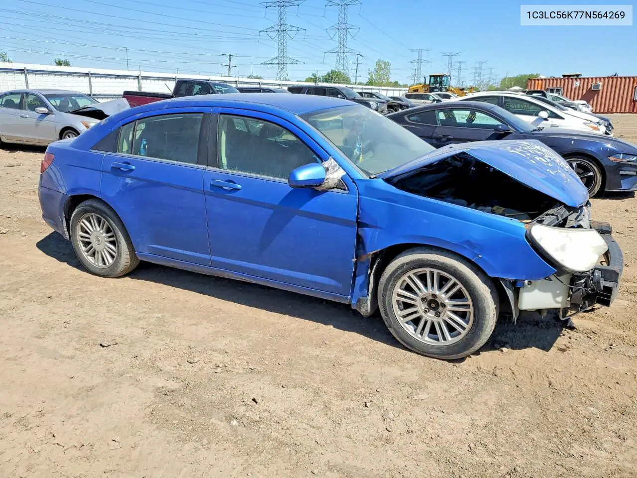 2007 Chrysler Sebring Touring VIN: 1C3LC56K77N564269 Lot: 52567056