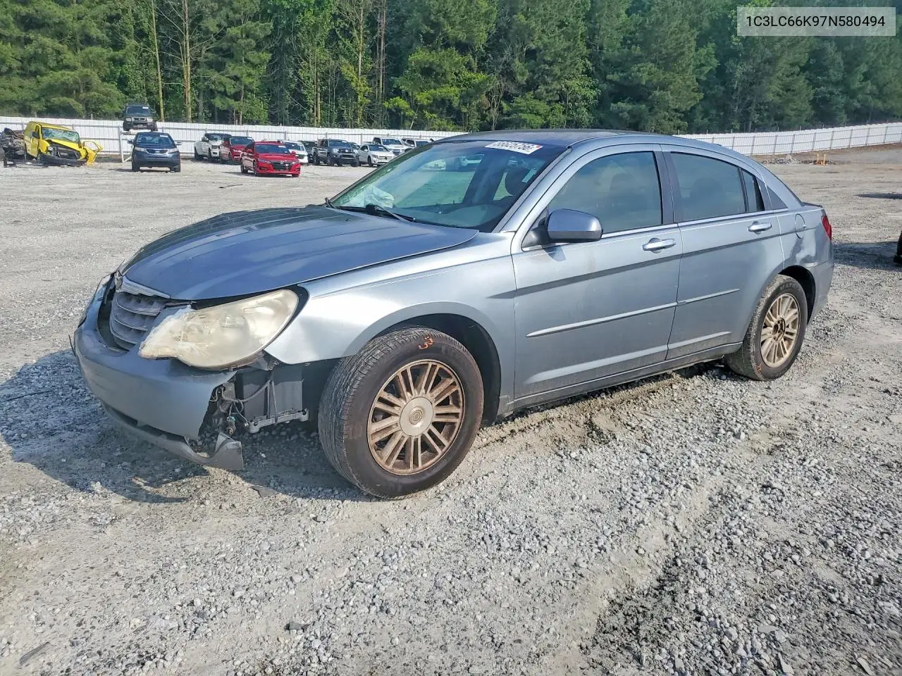 2007 Chrysler Sebring Limited VIN: 1C3LC66K97N580494 Lot: 56625756
