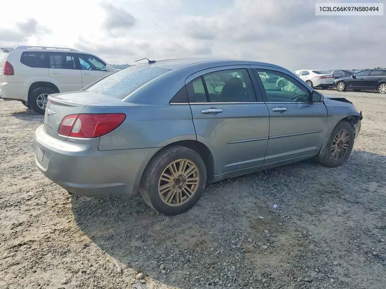 2007 Chrysler Sebring Limited VIN: 1C3LC66K97N580494 Lot: 56625756