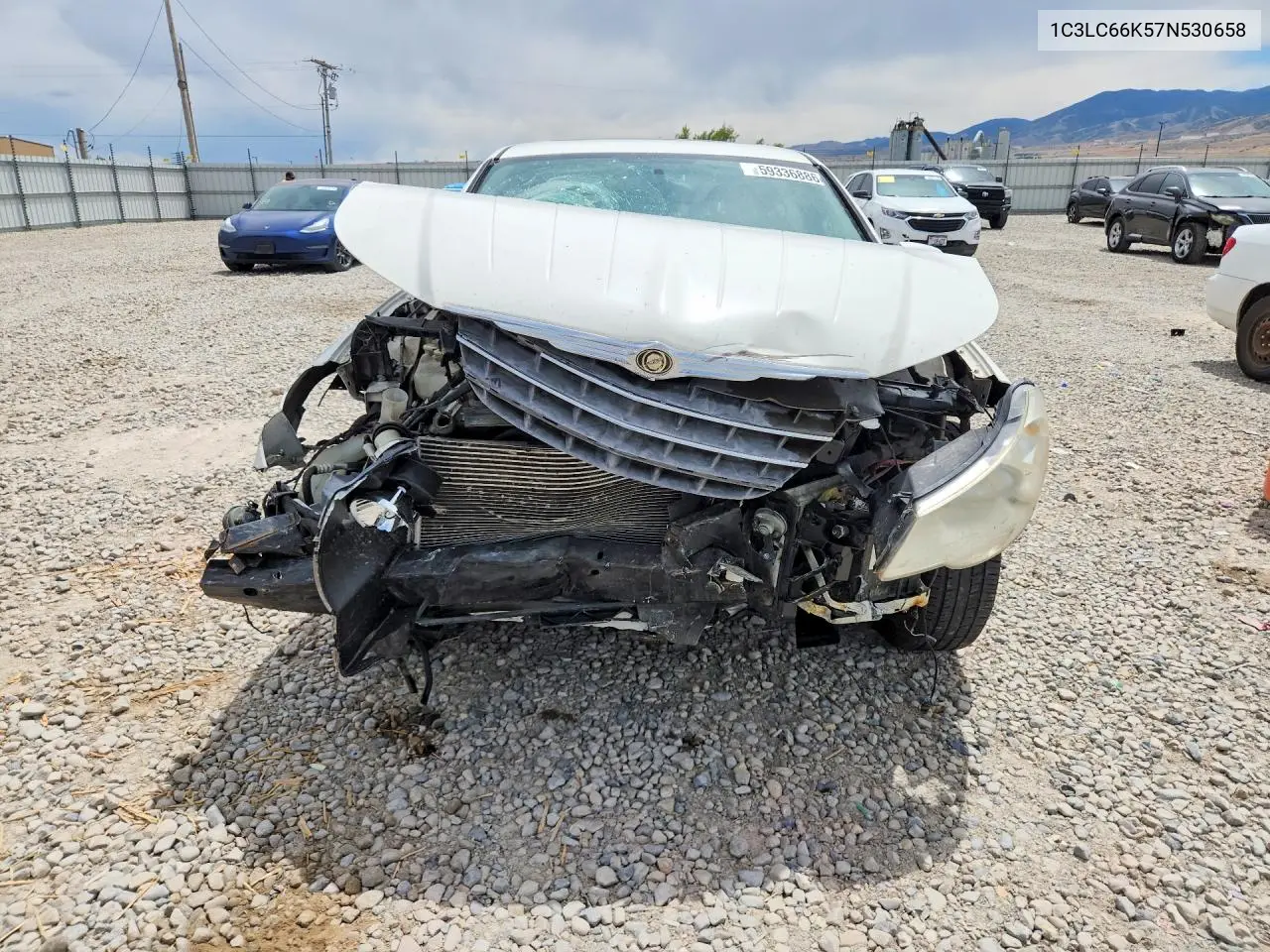 2007 Chrysler Sebring Limited VIN: 1C3LC66K57N530658 Lot: 59336886