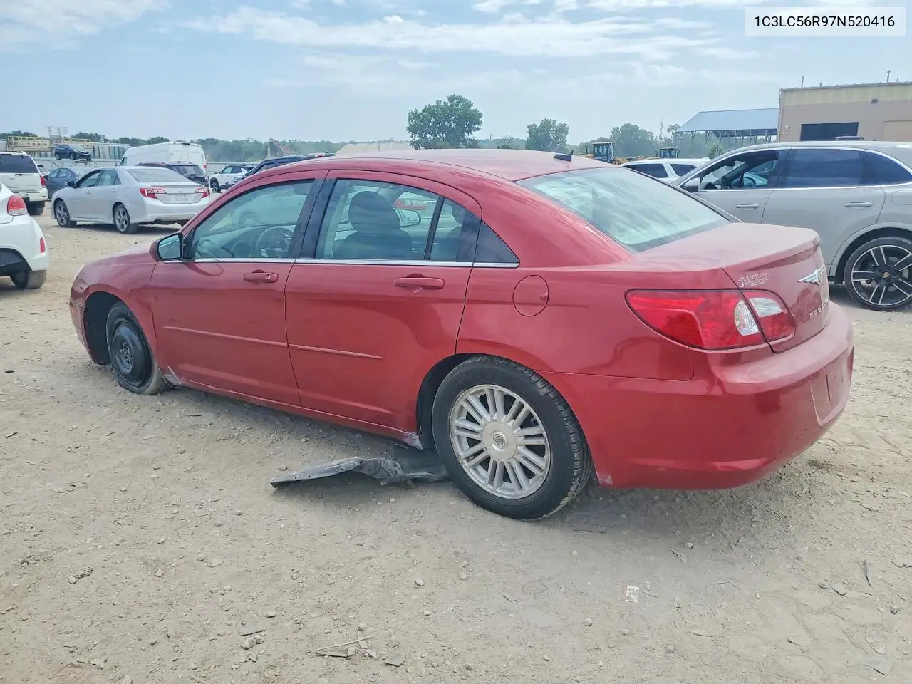 2007 Chrysler Sebring Touring VIN: 1C3LC56R97N520416 Lot: 62339516