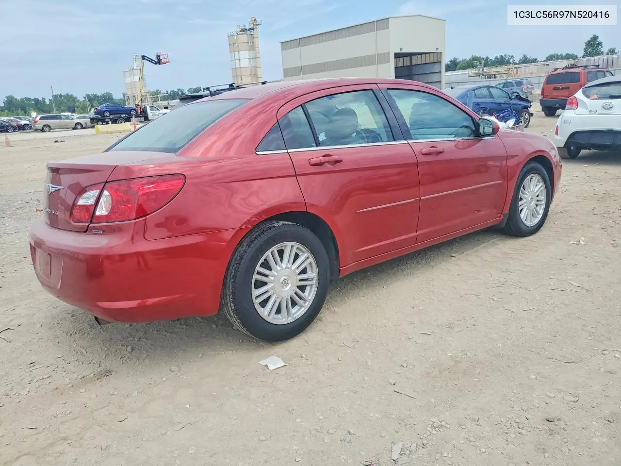 2007 Chrysler Sebring Touring VIN: 1C3LC56R97N520416 Lot: 62339516