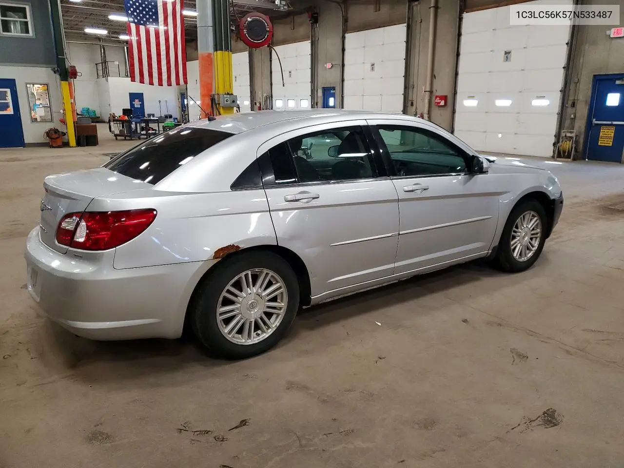 2007 Chrysler Sebring Touring VIN: 1C3LC56K57N533487 Lot: 73529055