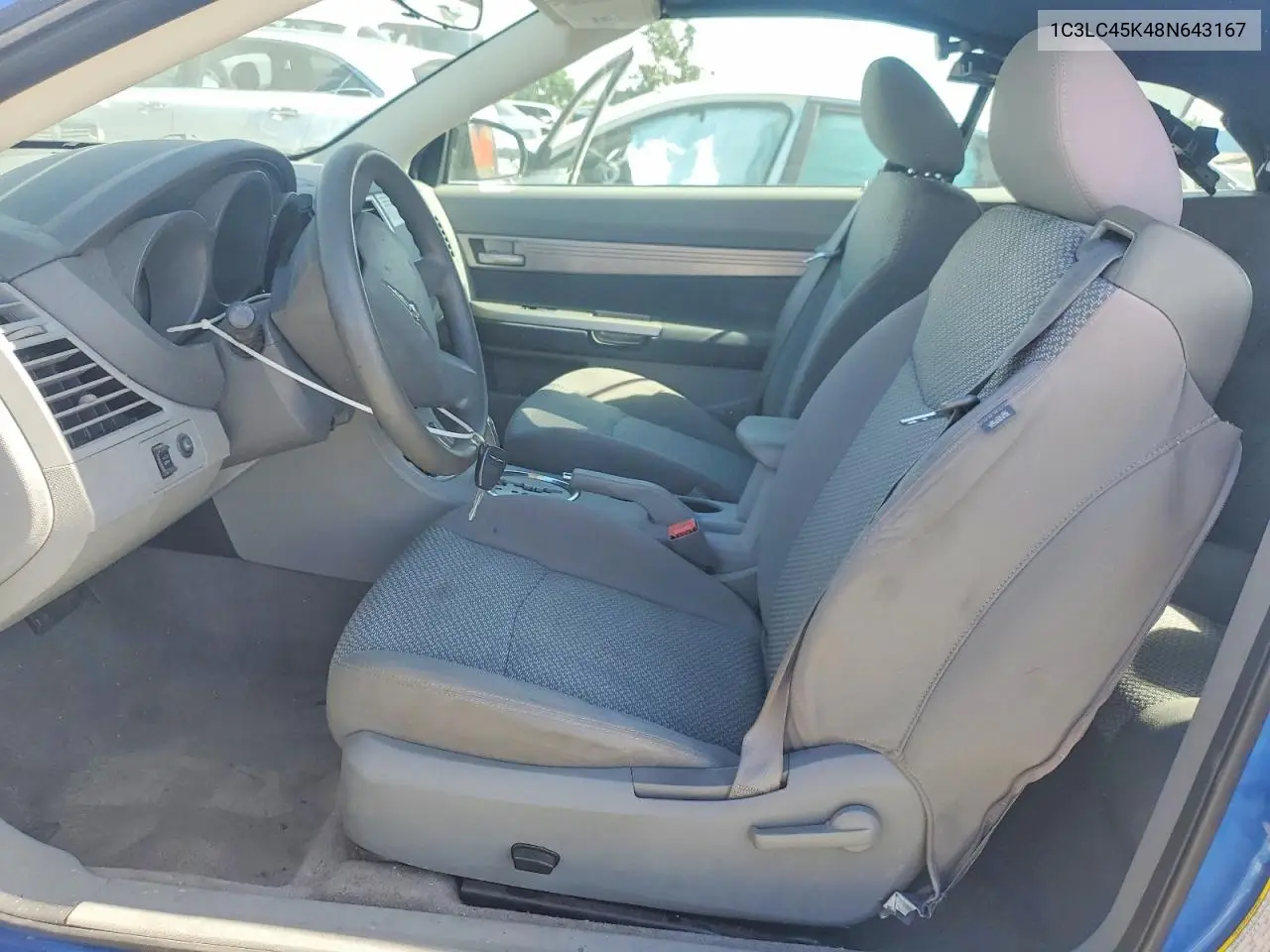 2008 Chrysler Sebring VIN: 1C3LC45K48N643167 Lot: 49509186