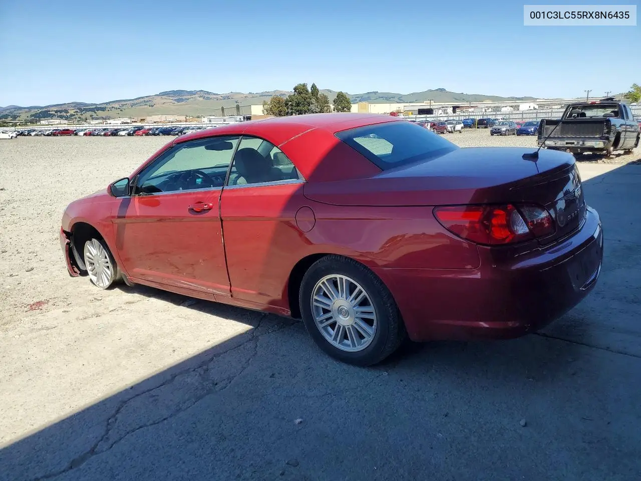 2008 Chrysler Sebring VIN: 1C3LC55RX8N643564 Lot: 50109006