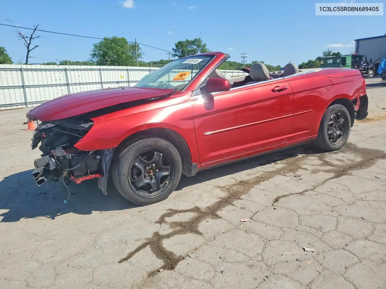 2008 Chrysler Sebring Touring VIN: 1C3LC55R08N689405 Lot: 50839746