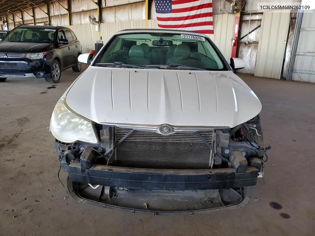 2008 Chrysler Sebring Limited VIN: 1C3LC65M68N262109 Lot: 51176326