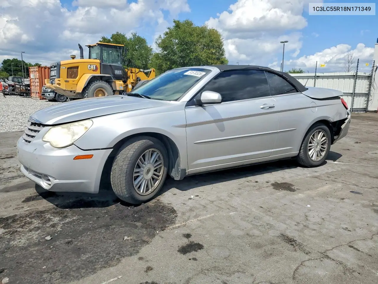 2008 Chrysler Sebring Touring VIN: 1C3LC55R18N171349 Lot: 51570326