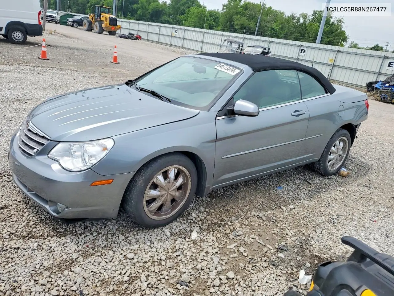 2008 Chrysler Sebring To VIN: 1C3LC55R88N267477 Lot: 54513496