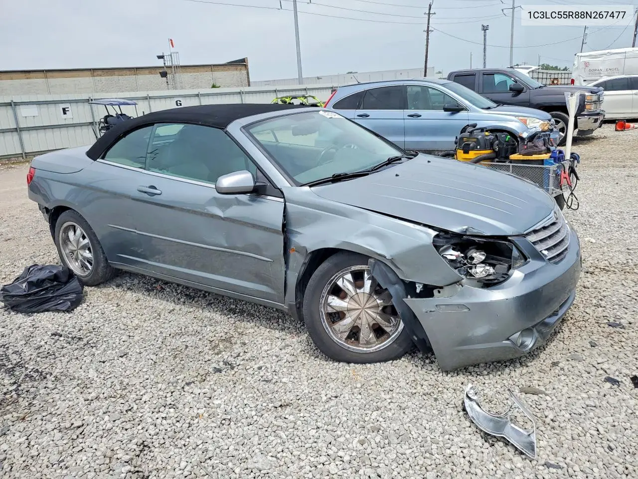 2008 Chrysler Sebring To VIN: 1C3LC55R88N267477 Lot: 54513496