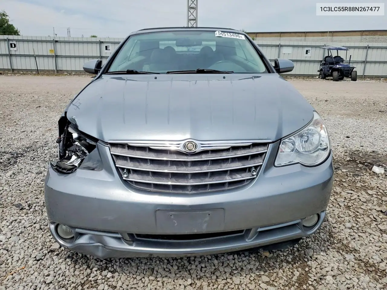 2008 Chrysler Sebring To VIN: 1C3LC55R88N267477 Lot: 54513496