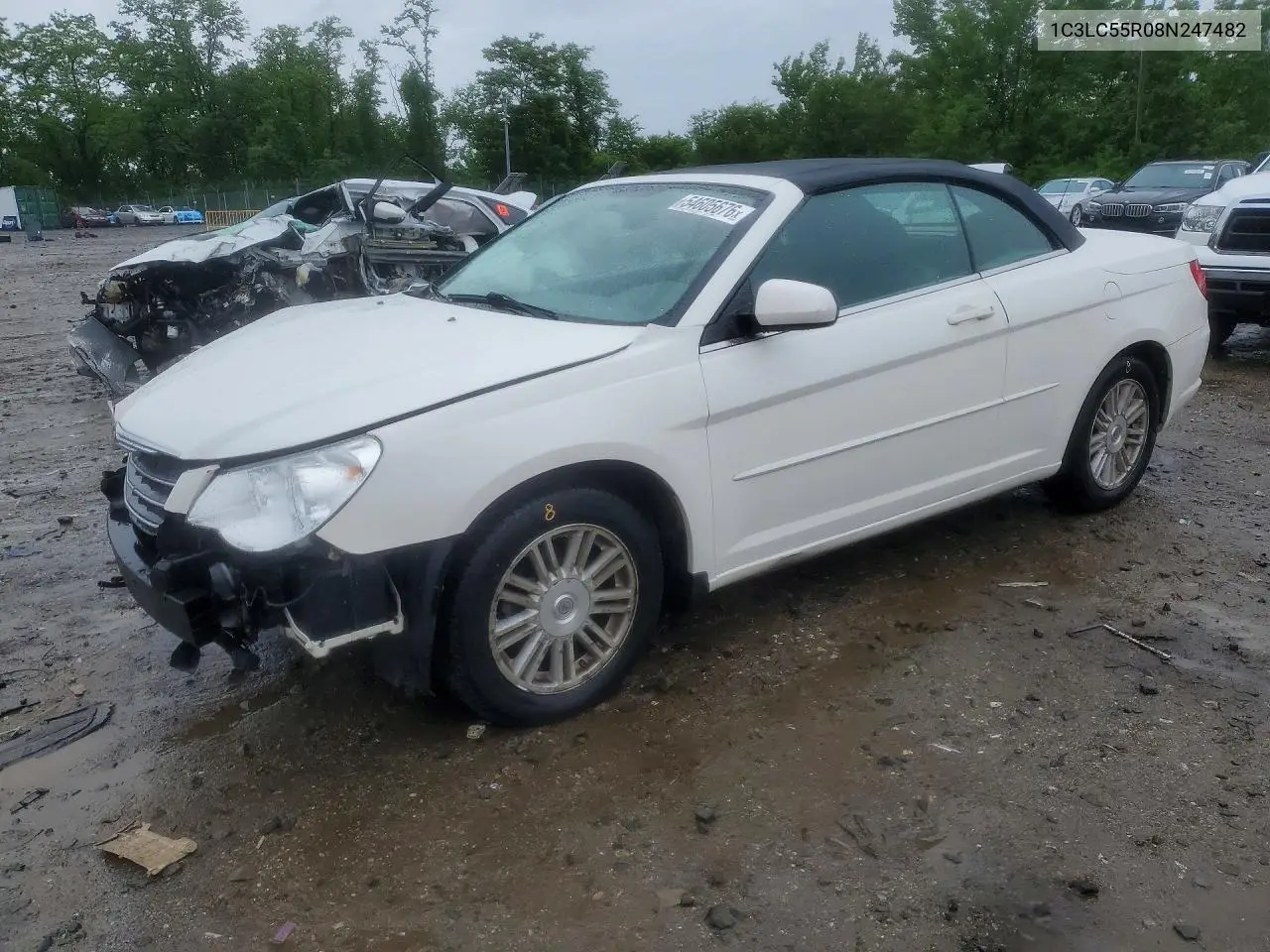 2008 Chrysler Sebring Touring VIN: 1C3LC55R08N247482 Lot: 54605676