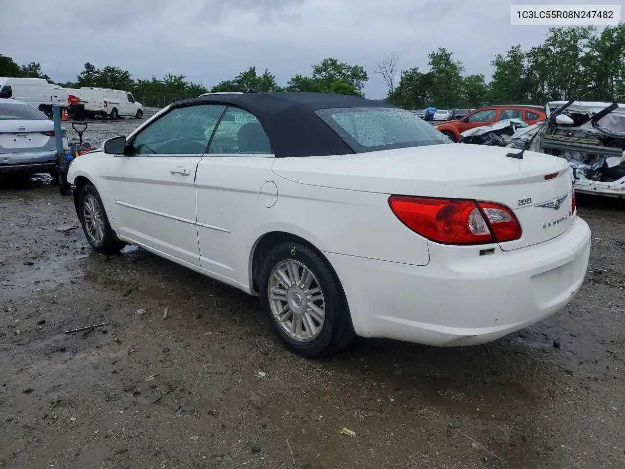 2008 Chrysler Sebring Touring VIN: 1C3LC55R08N247482 Lot: 54605676