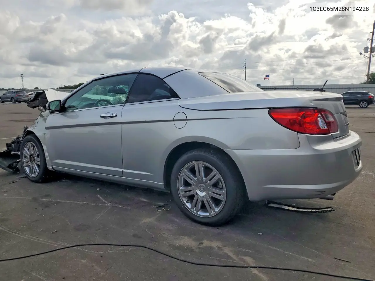 2008 Chrysler Sebring Limited VIN: 1C3LC65M28N194228 Lot: 54673546