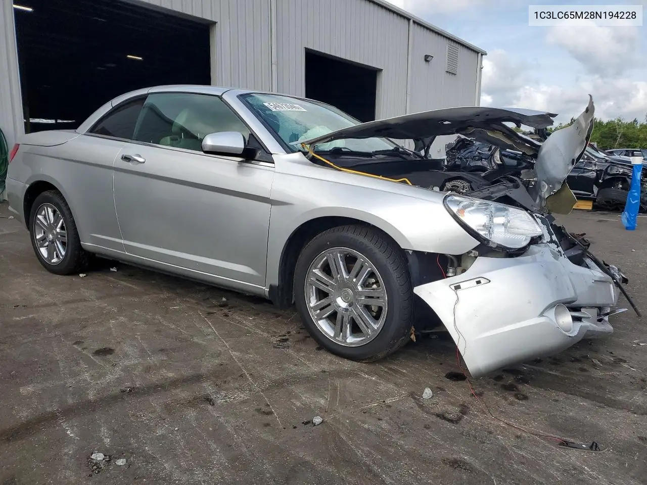 2008 Chrysler Sebring Limited VIN: 1C3LC65M28N194228 Lot: 54673546