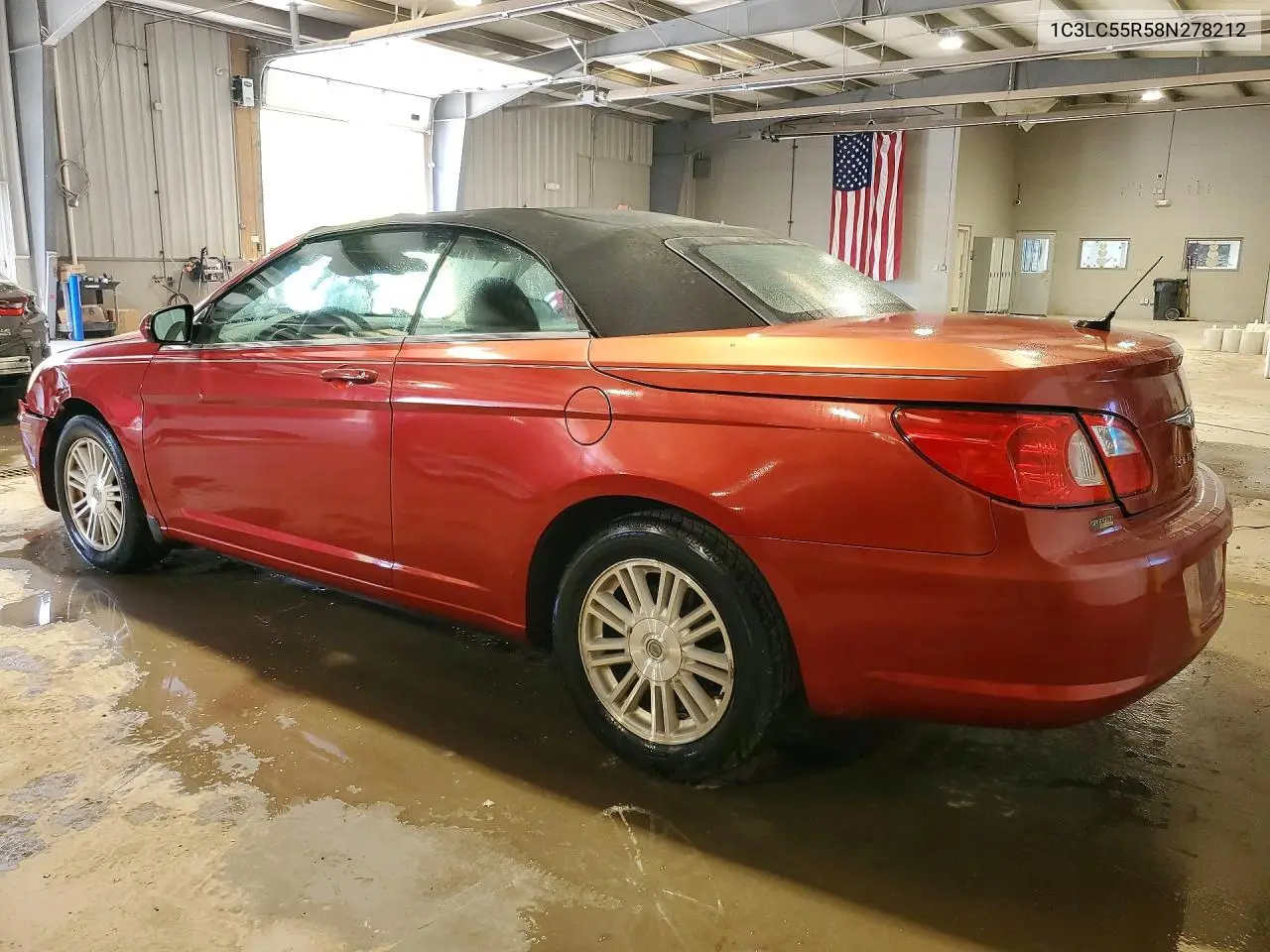 2008 Chrysler Sebring Touring VIN: 1C3LC55R58N278212 Lot: 55690686