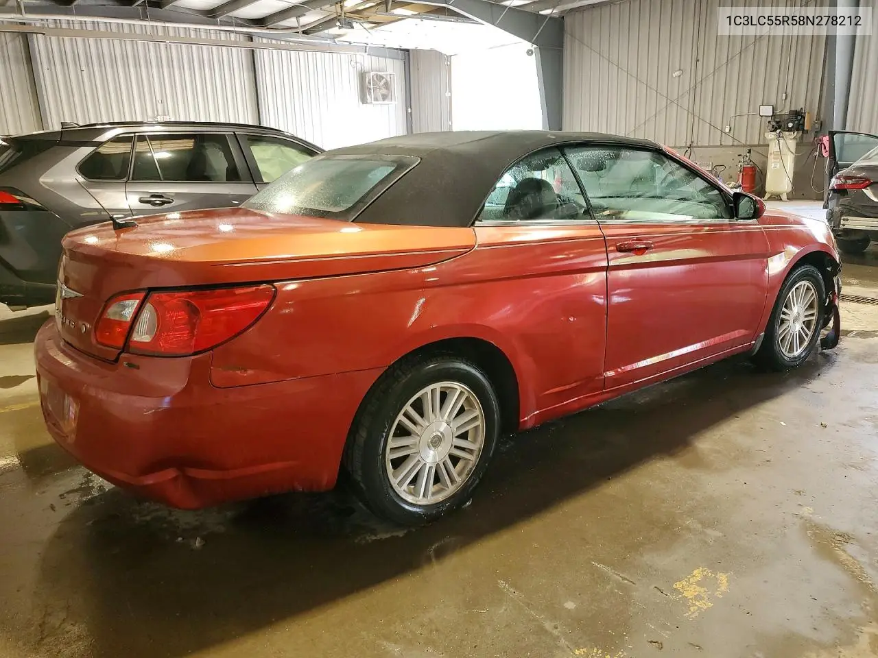 2008 Chrysler Sebring Touring VIN: 1C3LC55R58N278212 Lot: 55690686