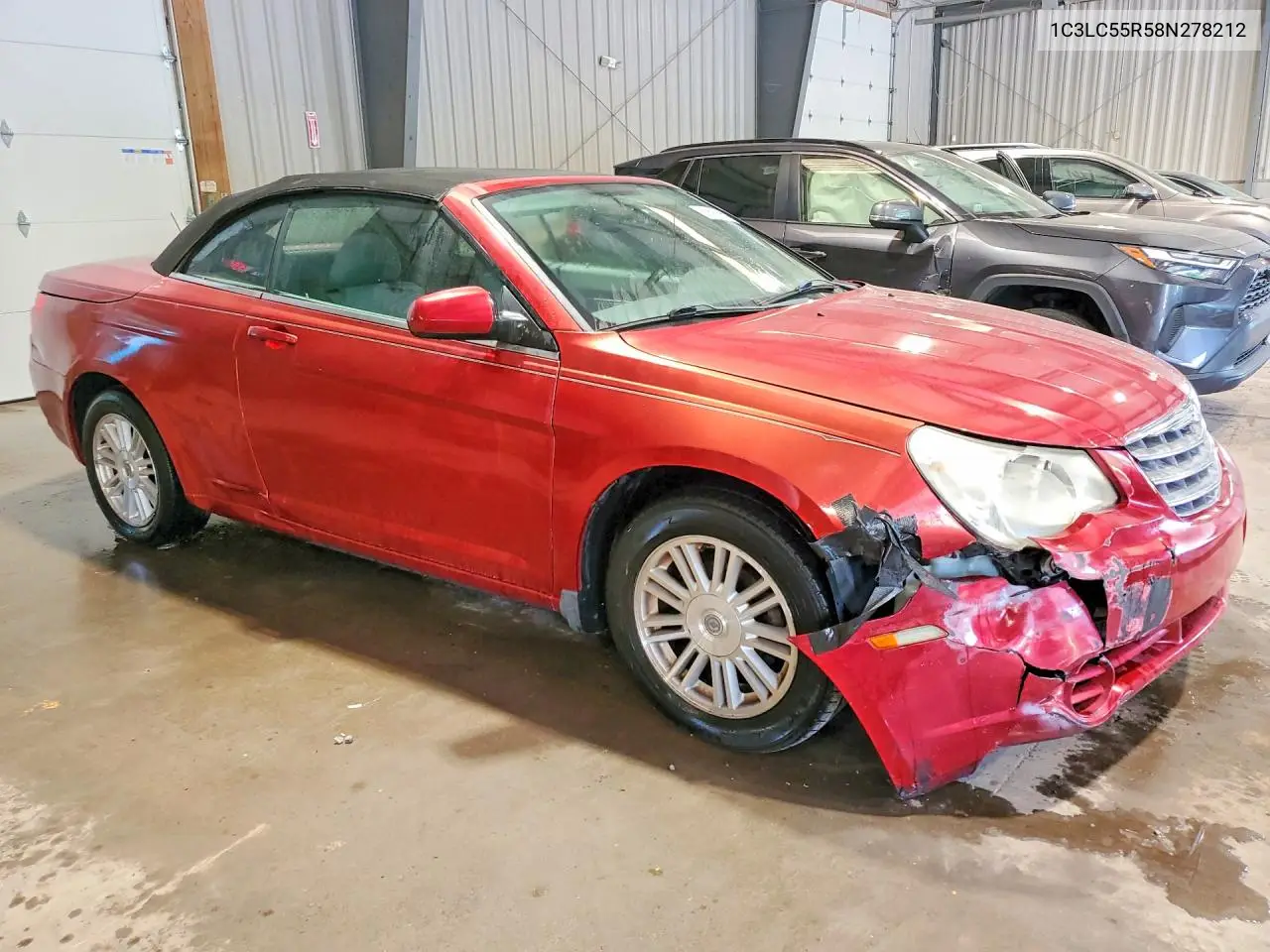 2008 Chrysler Sebring Touring VIN: 1C3LC55R58N278212 Lot: 55690686